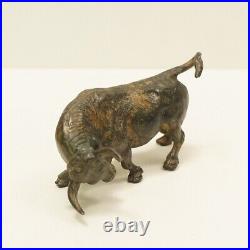 Statue Sculpture Taureau Animalier Corrida Tauromachie Style Art Deco Style Art