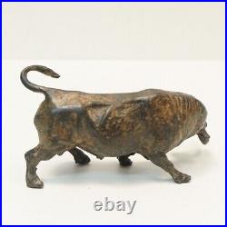 Statue Sculpture Taureau Animalier Corrida Tauromachie Style Art Deco Style Art