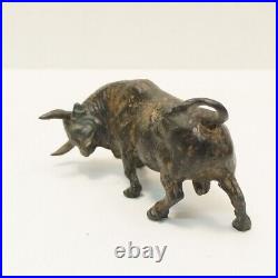 Statue Sculpture Taureau Animalier Corrida Tauromachie Style Art Deco Style Art