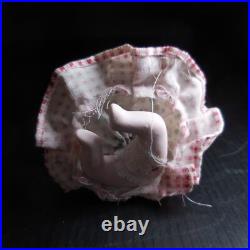 Statue figurine miniature poupée céramique tissu art déco collection N8182 Statue figurine miniature poupée céramique tissu art déco collection N8182