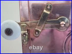 Stérilisateur-étuve ancien-laboratoire/pharmacie-cuivre rouge/Art Déco/1920