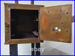 Stérilisateur-étuve ancien pharmacie, laboratoir cuivre rouge /Art Déco 1920