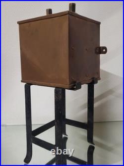 Stérilisateur-étuve ancien pharmacie, laboratoir cuivre rouge /Art Déco 1920