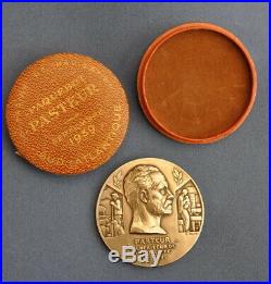 Superbe Paquebot Pasteur-sud Atlantique- Art Deco 1939-medaille Lancement