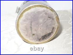 Tirelire Vintage Art Déco En Métal Avec Motif Chien/Chat! Fabriqué Par WMF