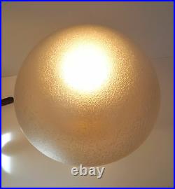 Très Elegante Art Déco Lampe de Banquiers Pilzleuchte Table Laiton