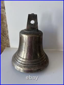 Très Grosse Cloche Sonnaille Métal Bronze Déco art populaire Collection Chalet