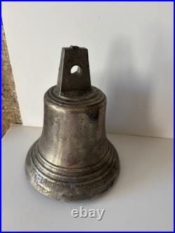 Très Grosse Cloche Sonnaille Métal Bronze Déco art populaire Collection Chalet