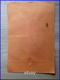 Très Rare Art Deco Quat'Z'Arts Babylon Invitation Paris 1933 Canteloup Sabrou