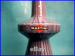 Très Rare Lampe Publicitaire Martini En Céramique Française Art Déco