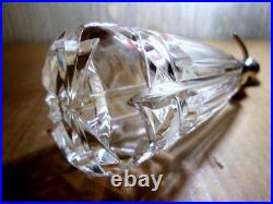 VAPORISATEUR PARFUM Marcel FRANCK cristal &plaqué argent flagrance Art Deco 1930