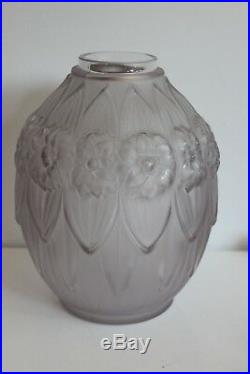 VASE Verçais Le Verre Français SCHNEIDER ART DECO 1930 Collection XXe design