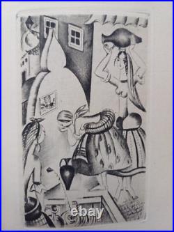 Valéry Larbaud Caderno ill Mily Possoz Art Deco 1/1050 Paris 1927 BE