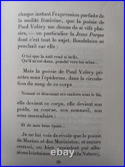 Valéry Larbaud Caderno ill Mily Possoz Art Deco 1/1050 Paris 1927 BE