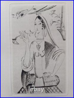 Valéry Larbaud Caderno ill Mily Possoz Art Deco 1/1050 Paris 1927 BE