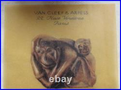 Van Cleef & Arpels Pendulette Rare planche publicitaire des années art-déco