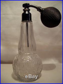 Vaporisateur De Parfum Rosaces Art-deco 1920 Vintage Perfume Vaporizer
