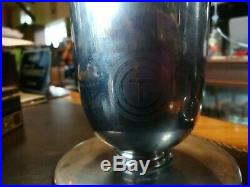 Vases art déco 1930 CGT Paquebot SS Normandie Wiskemann French Line compagny