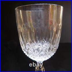 Verre à pied cristal vintage art déco table design collection XX France N6363