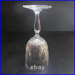 Verre à pied cristal vintage art déco table design collection XX France N6363