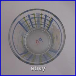 Verre table cuisine vintage collection art déco nouveau design XXème N6139