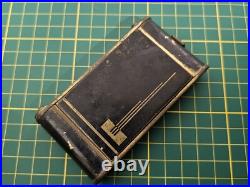 Vintage 1950's Art Déco boîte Maquillage Porte Cigarette Rare