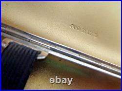 Vintage Art Déco Argent Sterling Cigare Étui H/M 1931 Birmingham Smith & Bartlam