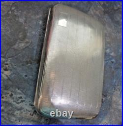 Vintage Art Déco Argent Sterling Cigare Étui H/M 1931 Birmingham Smith & Bartlam