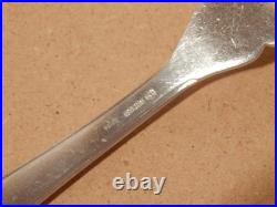 Vintage Art Déco Broggi Milano Lot 12 Coutellerie Poisson Maillechort Argent