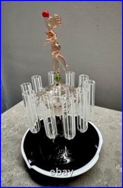 Vintage Art Deco Laucha Bimini Distributeur De Cigarettes Art Glass