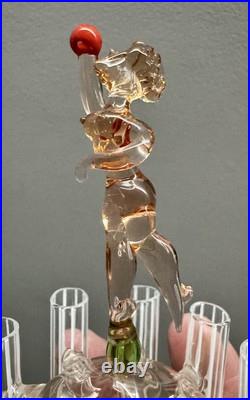 Vintage Art Deco Laucha Bimini Distributeur De Cigarettes Art Glass