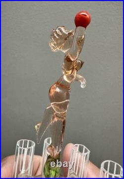 Vintage Art Deco Laucha Bimini Distributeur De Cigarettes Art Glass