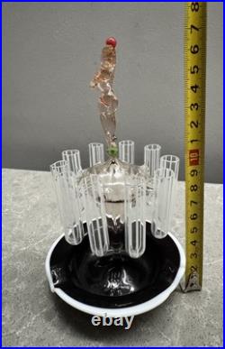 Vintage Art Deco Laucha Bimini Distributeur De Cigarettes Art Glass