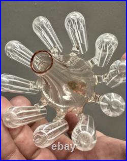 Vintage Art Deco Laucha Bimini Distributeur De Cigarettes Art Glass