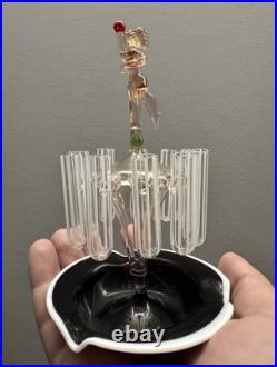 Vintage Art Deco Laucha Bimini Distributeur De Cigarettes Art Glass