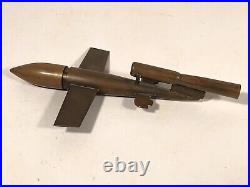 Vintage Bureau Modèle Art Déco Trench Art Airplane Briquet Affichage