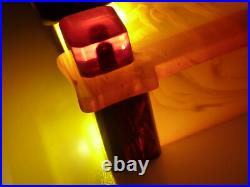Vintage DDR Art Déco Ambre Bakelite Catalin Boîte à Bijoux 213 Gramme