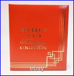 Vintage S. T. Dupont Art Déco 1996 Collection Paris Boîte Étui Rouge Vintage S. T. Dupont Art Déco 1996 Collection Paris Boîte Étui Rouge