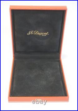 Vintage S. T. Dupont Art Déco 1996 Collection Paris Boîte Étui Rouge Vintage S. T. Dupont Art Déco 1996 Collection Paris Boîte Étui Rouge