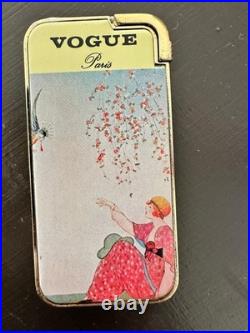 Vogue Présentoir Complet De 6 Briquets Butane Art Déco (édition Paris)