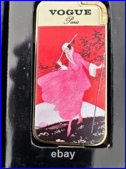 Vogue Présentoir Complet De 6 Briquets Butane Art Déco (édition Paris)
