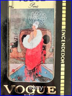 Vogue Présentoir Complet De 6 Briquets Butane Art Déco (édition Paris)