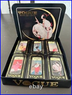 Vogue Présentoir Complet De 6 Briquets Butane Art Déco (édition Paris)