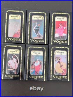Vogue Présentoir Complet De 6 Briquets Butane Art Déco (édition Paris) Vogue Présentoir Complet De 6 Briquets Butane Art Déco (édition Paris)