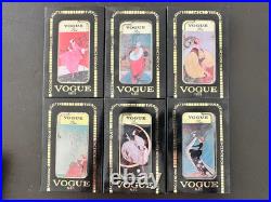 Vogue Présentoir Complet De 6 Briquets Butane Art Déco (édition Paris) Vogue Présentoir Complet De 6 Briquets Butane Art Déco (édition Paris)
