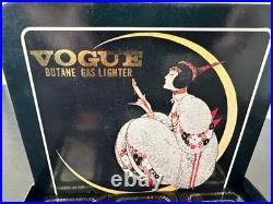 Vogue Présentoir Complet De 6 Briquets Butane Art Déco (édition Paris)
