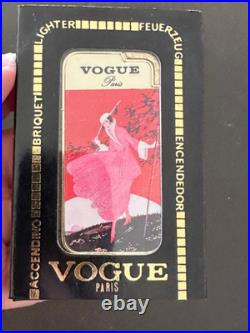 Vogue Présentoir Complet De 6 Briquets Butane Art Déco (édition Paris)